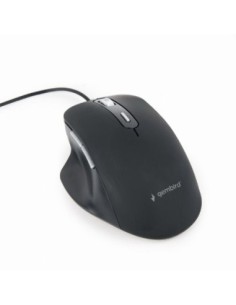 Gembird Raton Optico Usb Negro Mus-6b-02