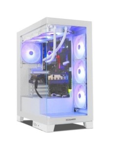 Nox Carcasa Hummer Glock Blanca Atx-Micro Atx-Mini Itx