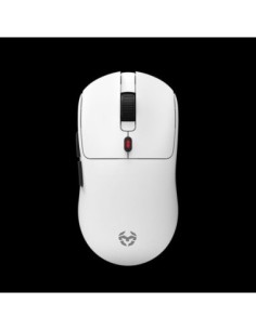 Krom Raton Gaming Klever Blanco
