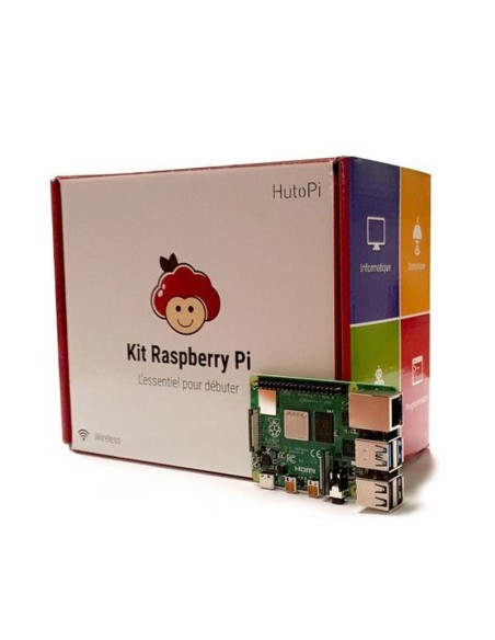 Raspberry kit placa base pi 4 4gb + carcasa + cargador incluye fuente+cable hdmi+microsd 32gb-4xdisipador