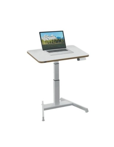 Leitz mesa escritorio ergo compacto electrico blanco regulable en altura electricamente / tablero 80x60