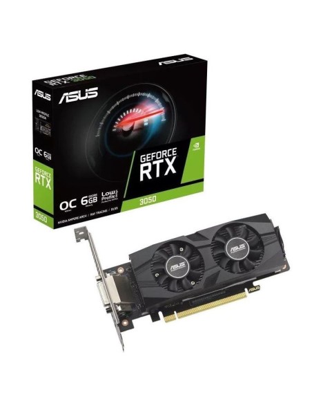 Asus tarjeta grafica geforce rtx 3050 lp brk oc edition 6gb gddr6