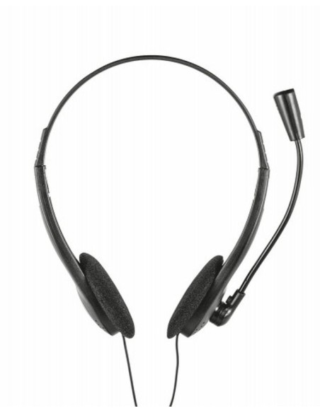 Trust Auriculares Diadema Primo Negro Microfono Incorporado - Conector 3.5mm