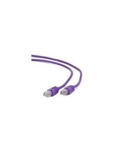 Gembird Latiguillo De Red Cat5 0.5m Violeta