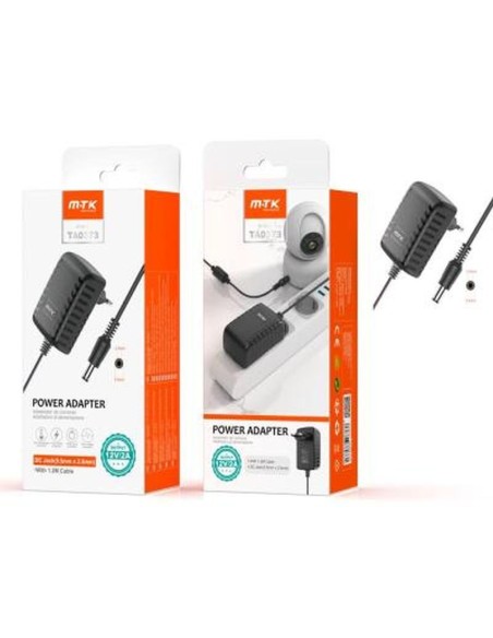 Cargador para monitor 24w ta0373 para router - lcd - portatil 12v 2a 5.5x2.5mm - 0053732