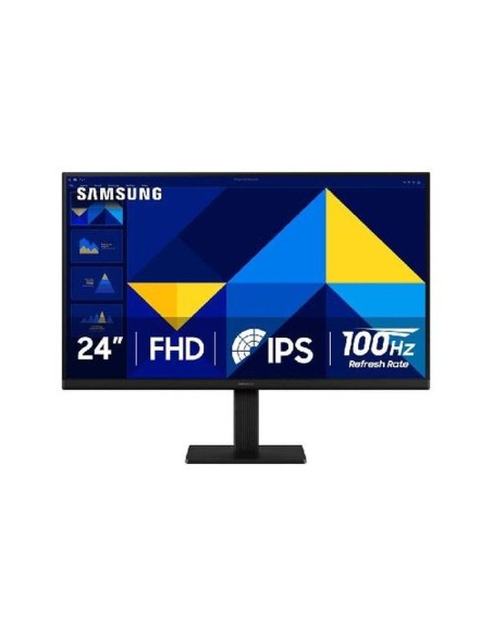 Samsung monitor profesional essential s24d300gau s3 24- full hd- negro vga - hdmi - vesa
