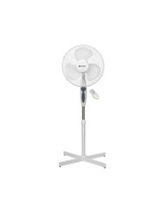 Platinet Ventilador Prsf16g De Pie Con Mando A Distancia Blanco