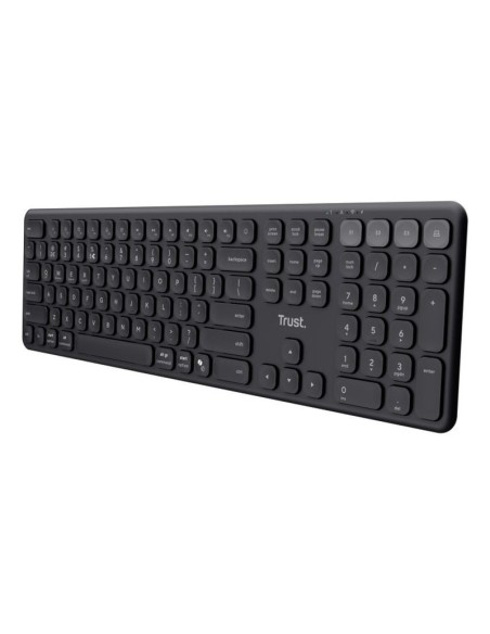 Trust teclado wireless vaiya negro