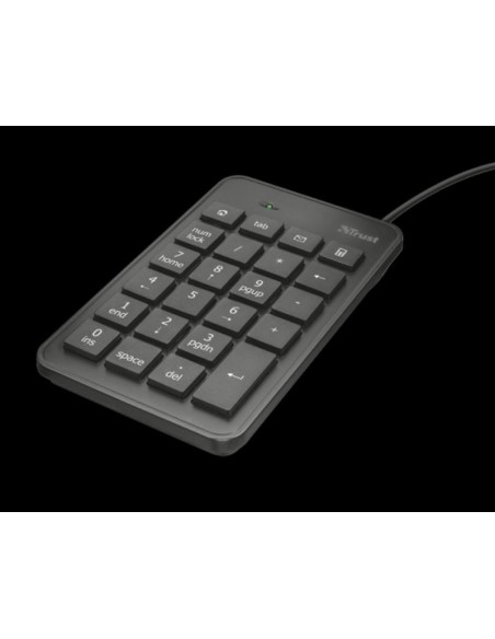 Trust teclado numerico xalas usb negro