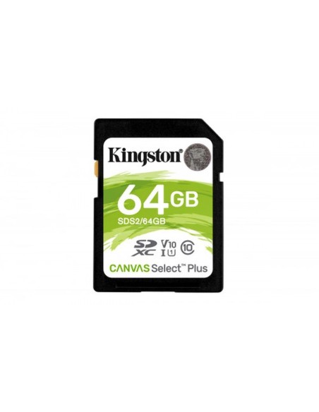 Kingston Sd Sdxc Canvas Select Plus 64 Gb Sds2-64gb Cl10