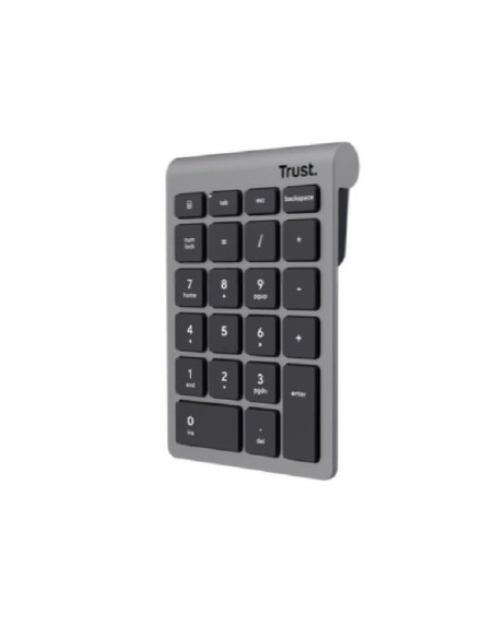 Trust teclado numerico xalas usb plata