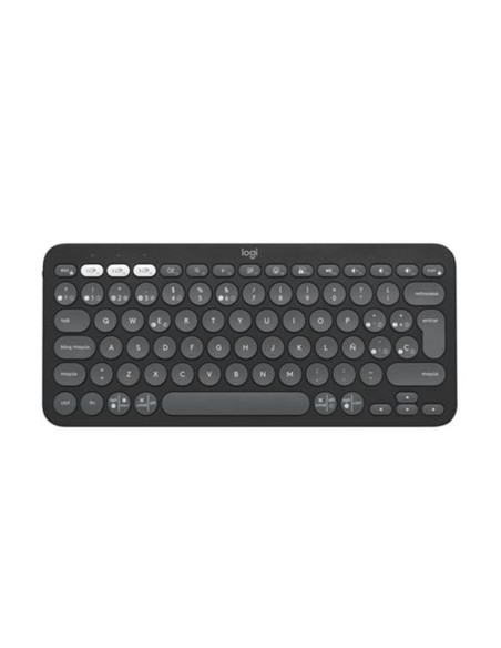 Logitech teclado inalambrico pebble keys 2 k308s grafito