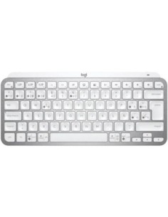Logitech teclado inalambrico mx keys gris-blanco