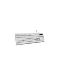 Subblim teclado wired ergo keys silent flat hq plata