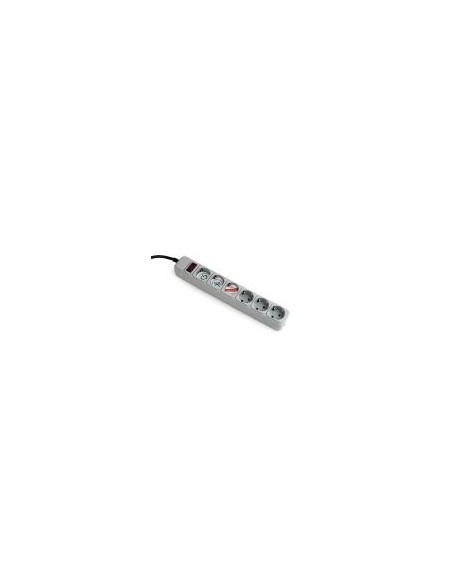 Gembird Regleta 6 Tomas Interruptor Y Proteccion 1.8m