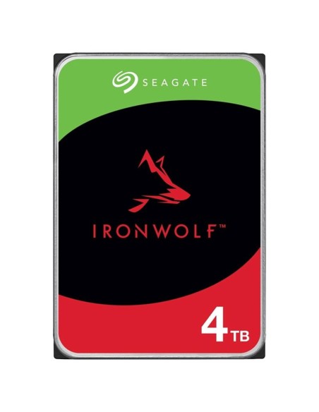 Seagate Disco Duro 4tb 3.5 St4000vn006 Ironwolf Ideal Para Nas