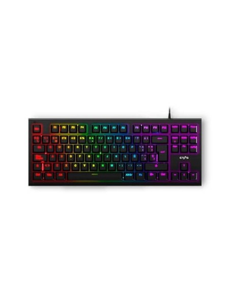 Energy sistem teclado mecanico esg k6 mechanik negro led rainbow-88 teclas antigoshting-xbox-ps4-pc
