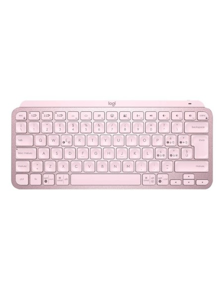 Logitech teclado inalambrico mx keys rosa