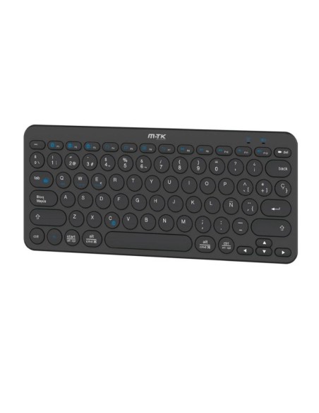 Mtk mini teclado inalámbrico bluetooth 3.0 negro