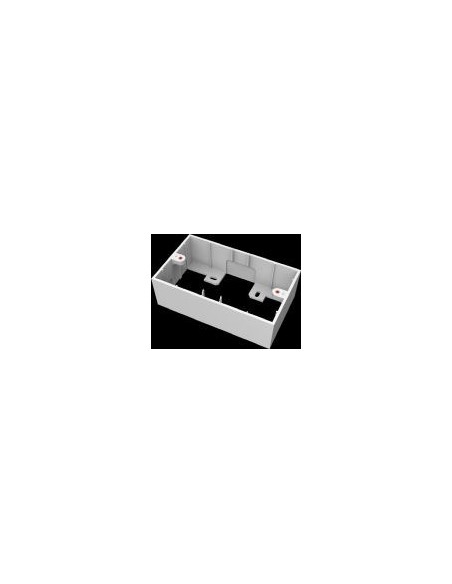 Vision Caja De Conexiones De 2 Salida Blanco