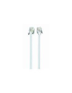 Gembird Cable Telefono Rj11 6p4c 10m Beige
