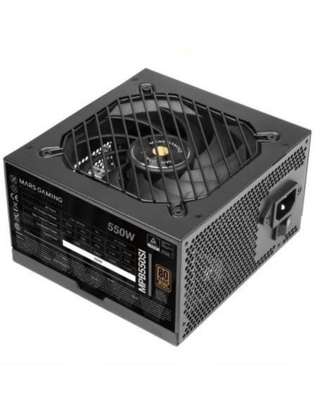 Mars gaming fuente de alimentacion mpb550si- 550w 80plus bronze