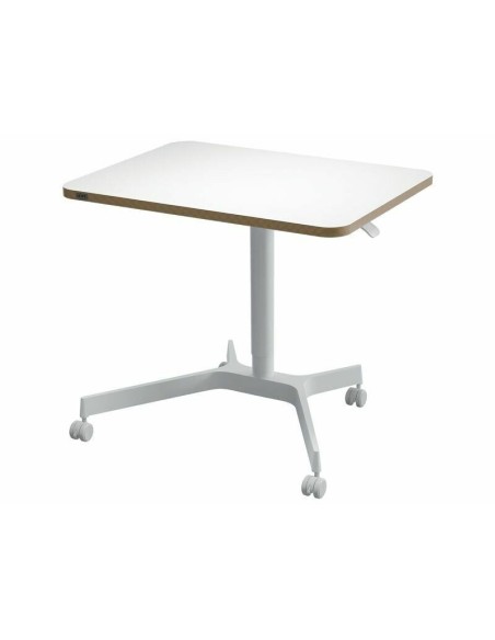 Leitz mesa ergo blanca regulable en altura neumatica - tablero 80x60