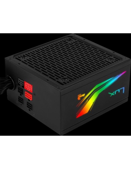 Aerocool fuente de alimetacion lux rgb 650w 80 plus bronze modular