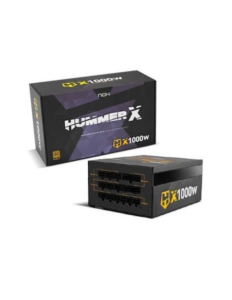 Nox fuente alimentacion hummer x 80 plus gold 1000w