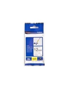 Brother Cinta Laminada Flexible Tzefx-231 12mm Texto Negro Sobre Fondo Blanco 12mm X 8m