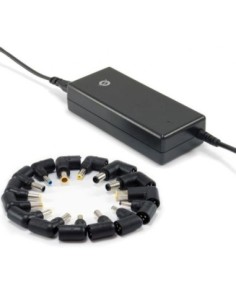 Conceptronic cargador universal de portatil 90w automatico 12v a 20v 15tips