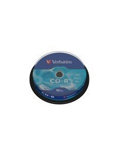 Verbatim Cd-R 700mb 52x 80min Bote 10