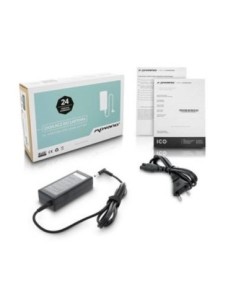 Cargador para portátil hp 45w 19.5v 2.31a 4.5 mm x 3.0 mm movano