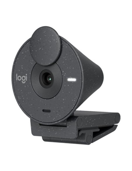 Logitech webcam brio 300 grafito full hd usb-c
