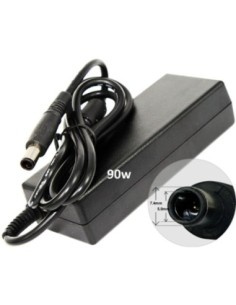 Cargador para portátil hp 90w 18.5v 4.9a 7.4 mm x 5.0 mm - 4975
