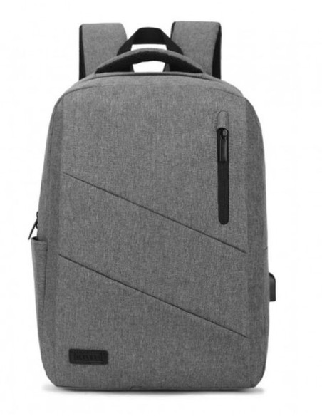 Subblim mochila city backpack 15,6 gris