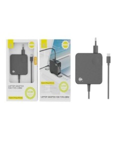 Cargador para portátiluniversal automatico 65w 65w type-c