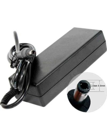 Cargador para portátil hp 60w 19v 3.16a 5.5 mm x 2.5 mm - 2062