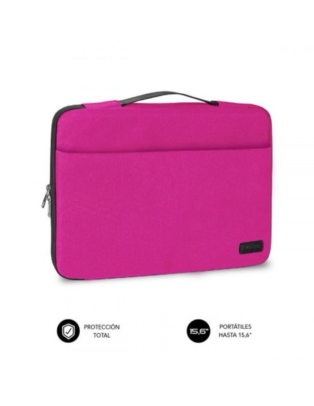 Subblim funda elegant laptop sleeve 15,6? pink