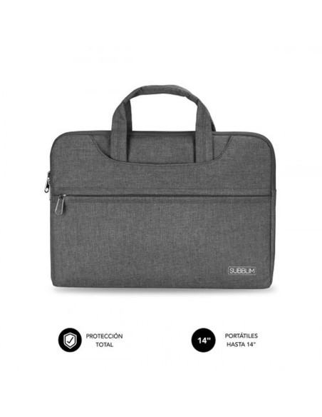 Subblim funda de ordenador business 13,3?  14? gris