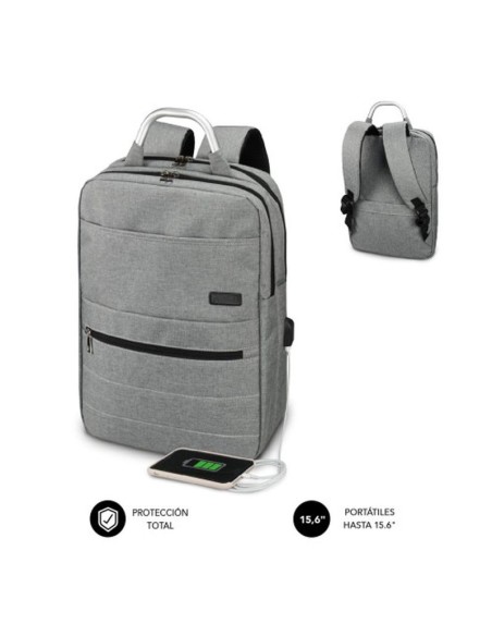 Subblim mochila elite airpadding backpack 15,6? grey