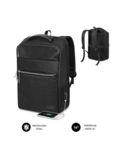Subblim mochila antitheft backpack 16negra negocios business v2