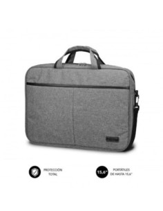 Subblim maletín elite laptop bag 15.6 gris