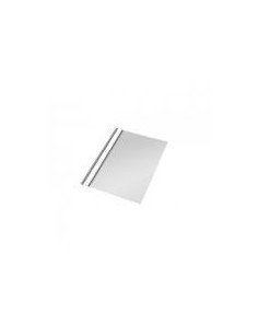 Esselte Dossier Fastener Tarjetero Pp 130 -170 Micras Contraportada Gris Folio Negro