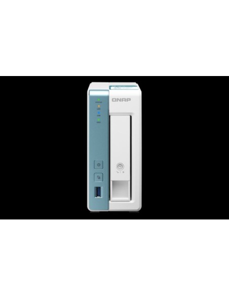 Qnap nas de 1 bahias ts-131k nas de cuatro núcleos de alto rendimiento para un almacenamiento en una nube personal y doméstico