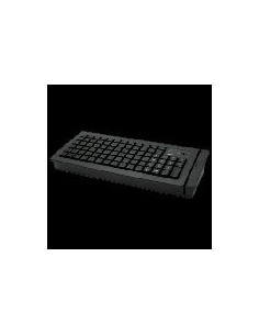 Posiflex teclado lector de banda magnetica negro