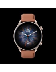 Xiaomi smartwach amazfit gtr 3 pro marron notificaciones/ frecuencia cardíaca/ 46mm / gps