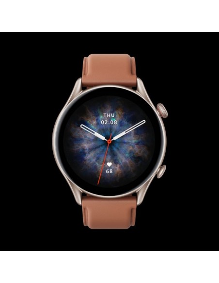 Xiaomi smartwach amazfit gtr 3 pro marron notificaciones/ frecuencia cardíaca/ 46mm / gps