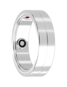 Maxcom anillo inteligente mr100 talla 9/60/ 19.1 mm plata notificaciones / frecuencia cardiaca