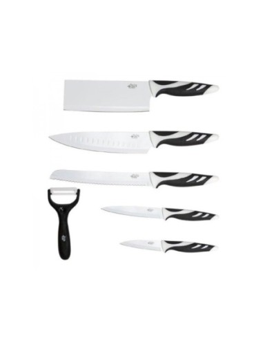 Cecotec cuchillos swiss chef blancos